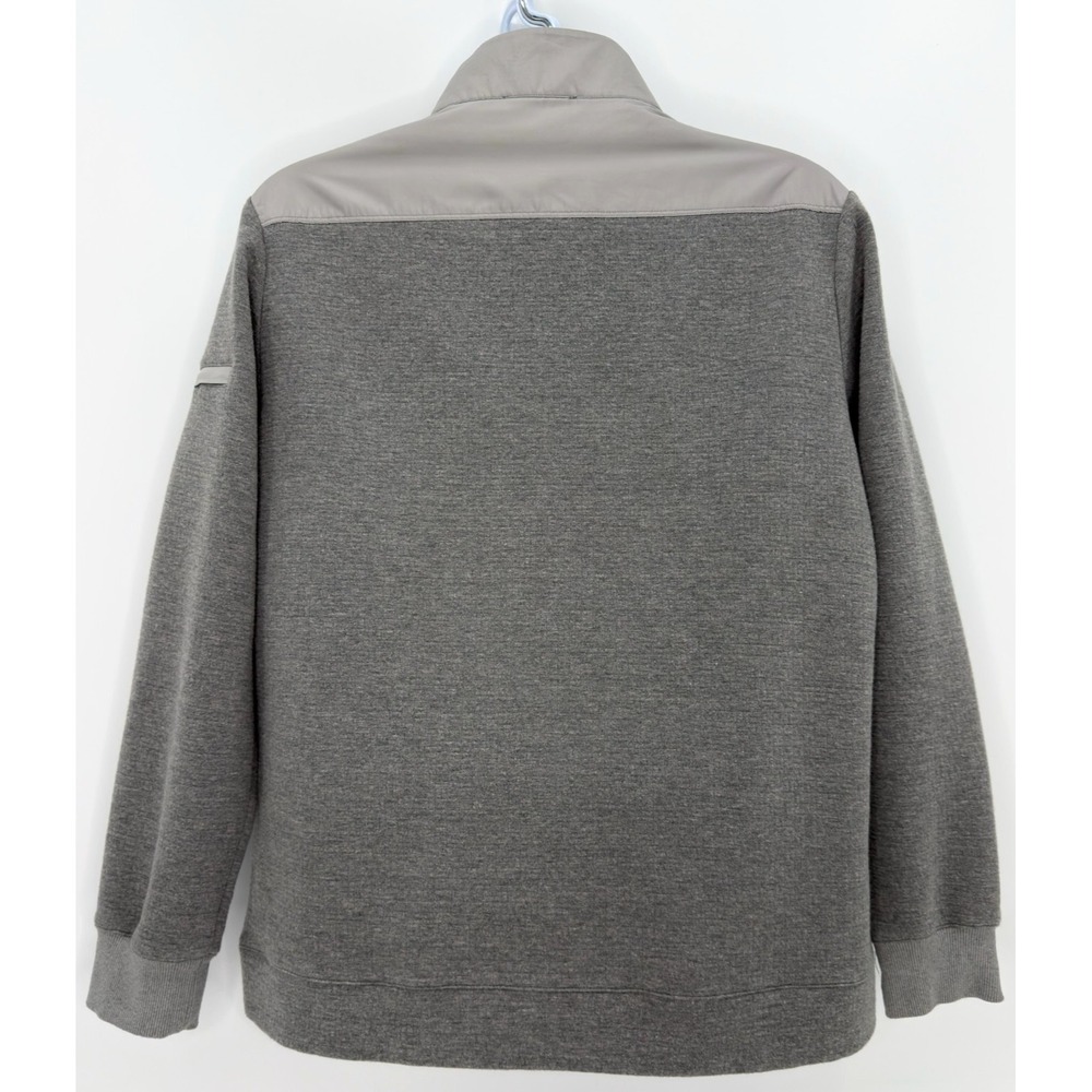 Bugatchi Sedona Golf Resort Mens L 1/4 Zip Pullover Gray Golf Arizona - Picture 4 of 13